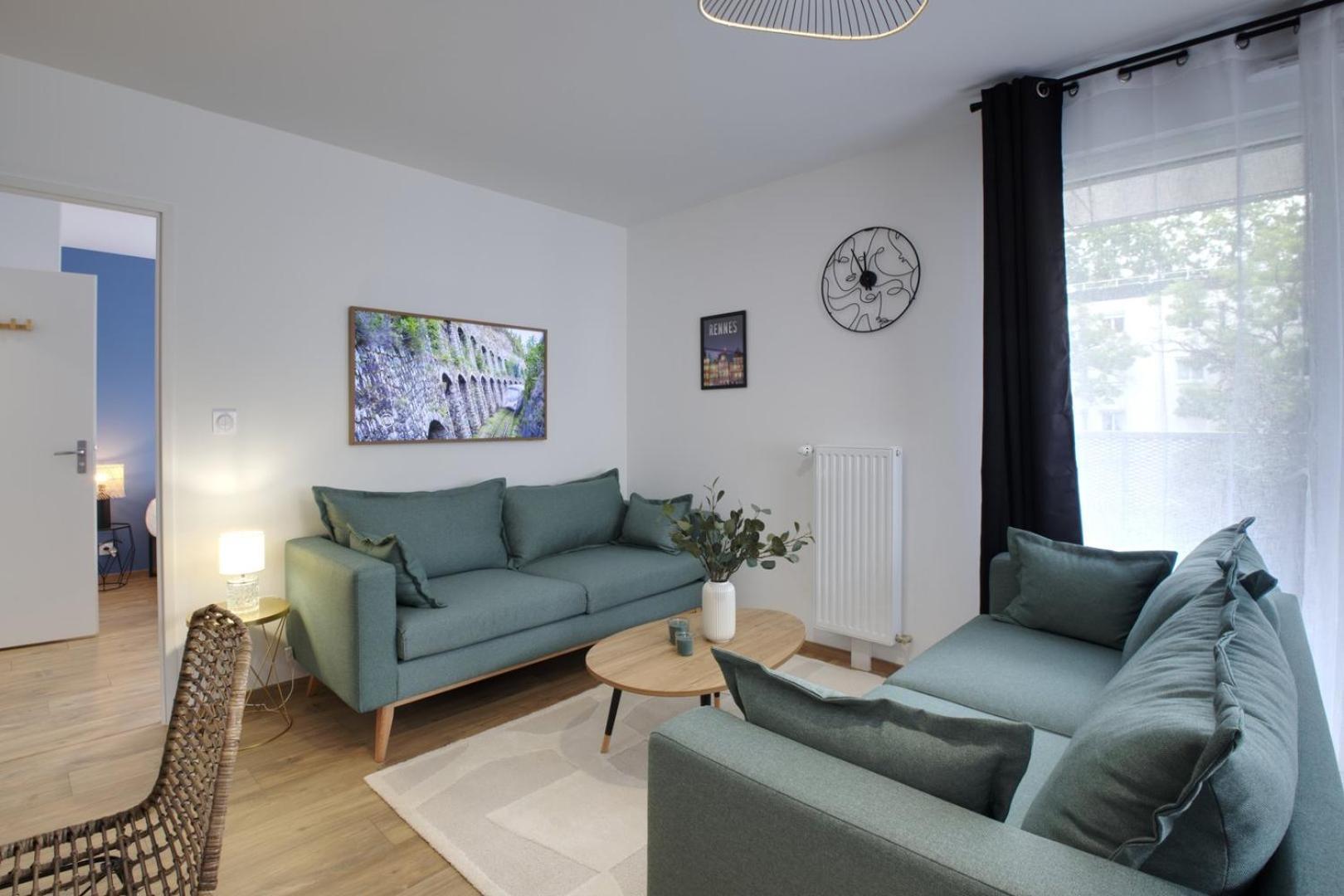 Le Normand- Appartement Neuf, 3 Chambres, Terrasse Ρεν Εξωτερικό φωτογραφία